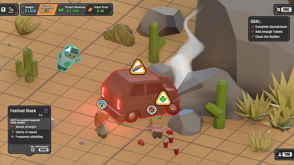 Festival Management Roguelite screenshot 3