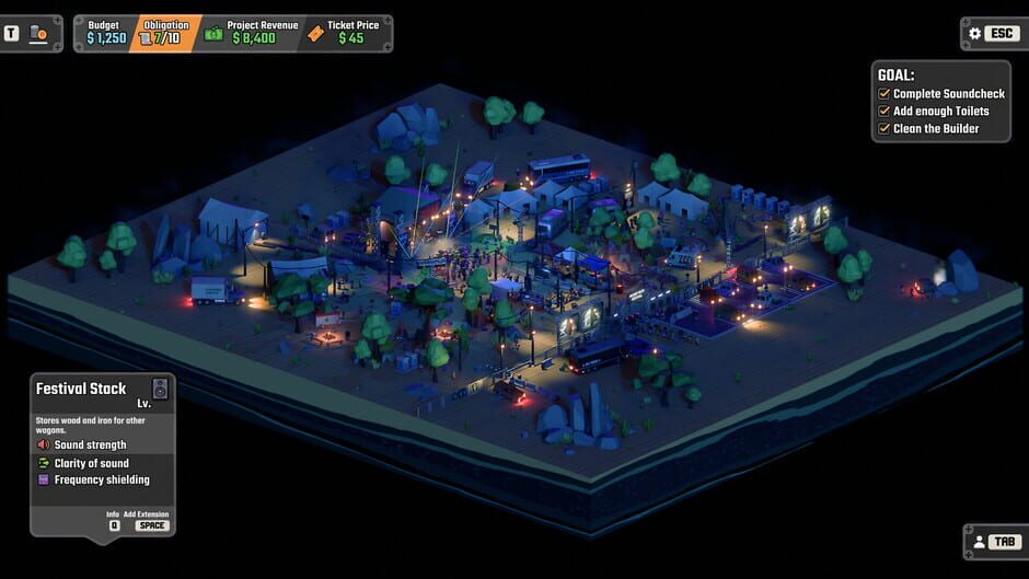Festival Management Roguelite screenshot 4