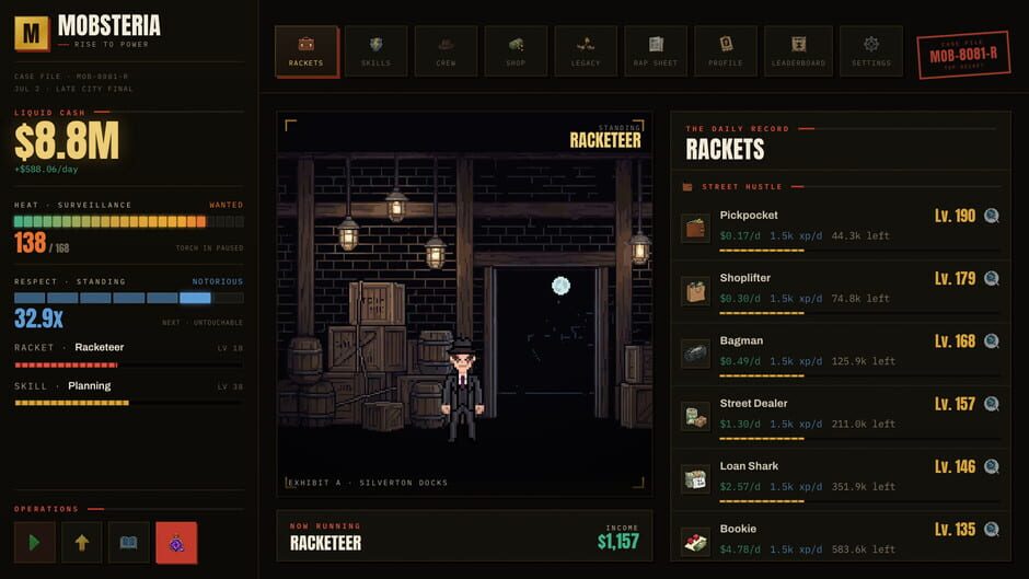 Mobsteria: Rise screenshot 3