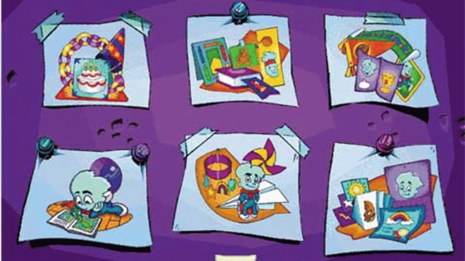 Pajama Sam's One Stop Fun Shop Screenshot