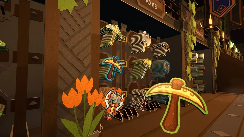 Screenshot de Folded Fables: Tidy Up The Dragon Hoard
