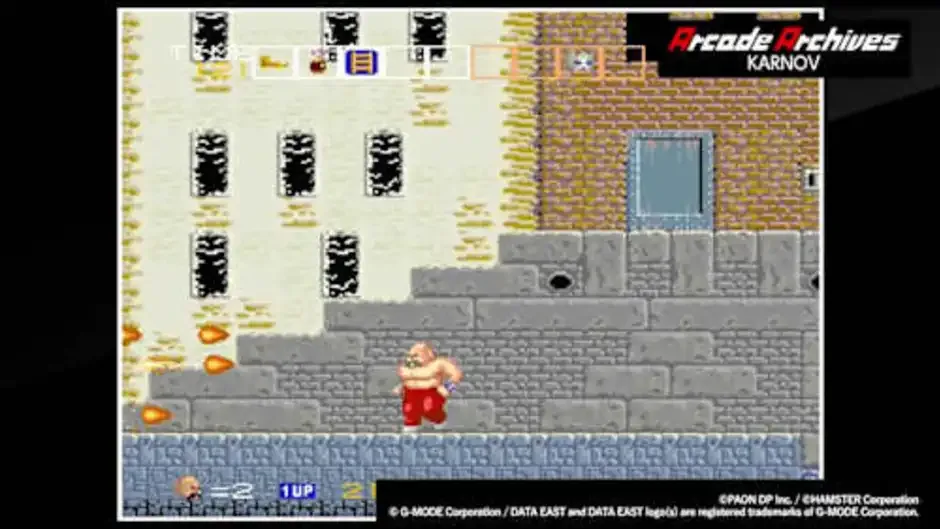 Кадър от Arcade Archives: Karnov