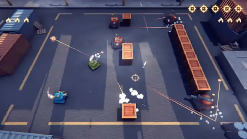 Кадър от Tiny Tank Showdown