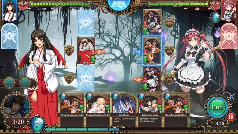 Кадър от Queen's Blade Re:Build