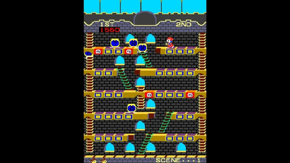 Кадър от Arcade Archives 2: Mr. Do!'s Castle