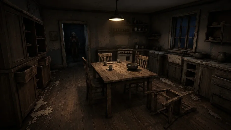 Кадър от Scary Ring