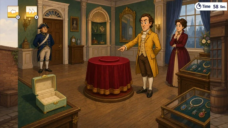 Кадър от The Master Detective's Eye: Memorize the Scene in 60 Seconds! Case Files from the Streets of 18th-Century London