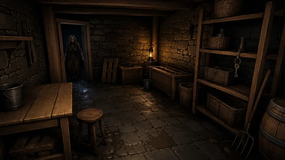 Кадър от Scary Ring