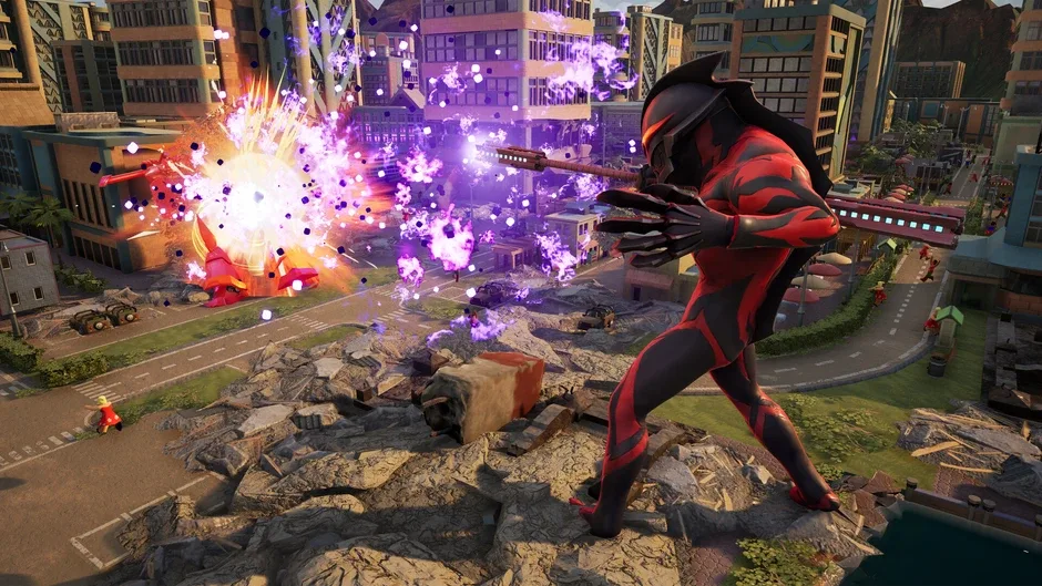 Кадър от GigaBash: Ultraman Zero