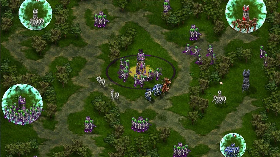 Кадър от Knights vs Aliens