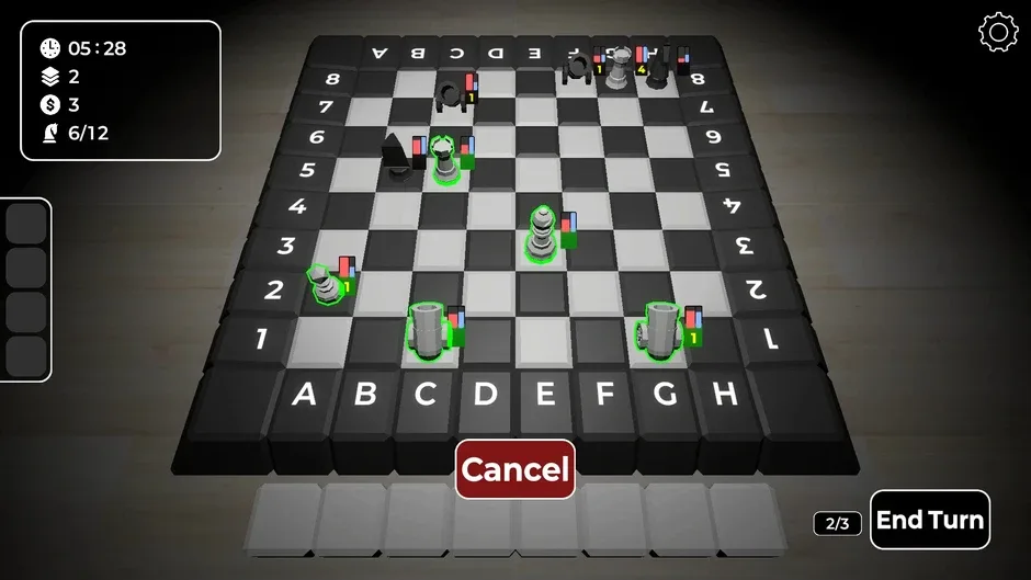 Кадър от Dozen Chess