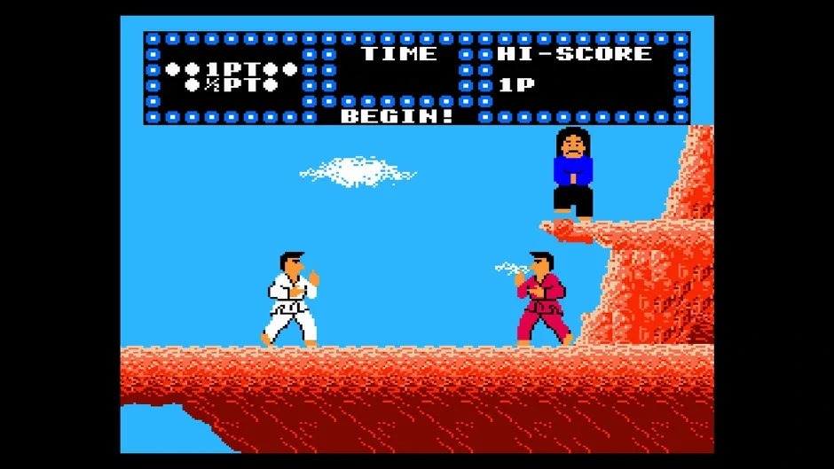Кадър от Console Archives: Karate Champ