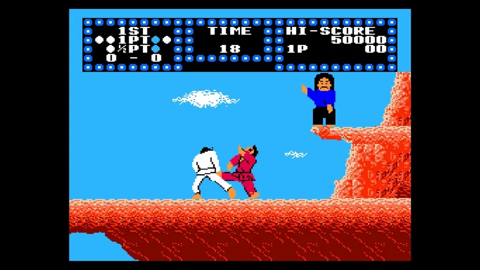Кадър от Console Archives: Karate Champ