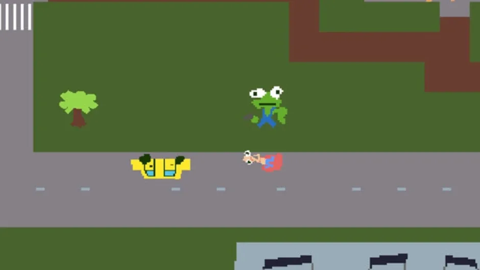 Кадър от Frog is Crime