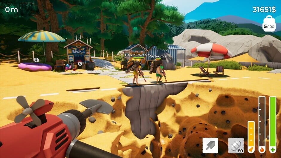 لقطة من A Game About Digging A Hole Together