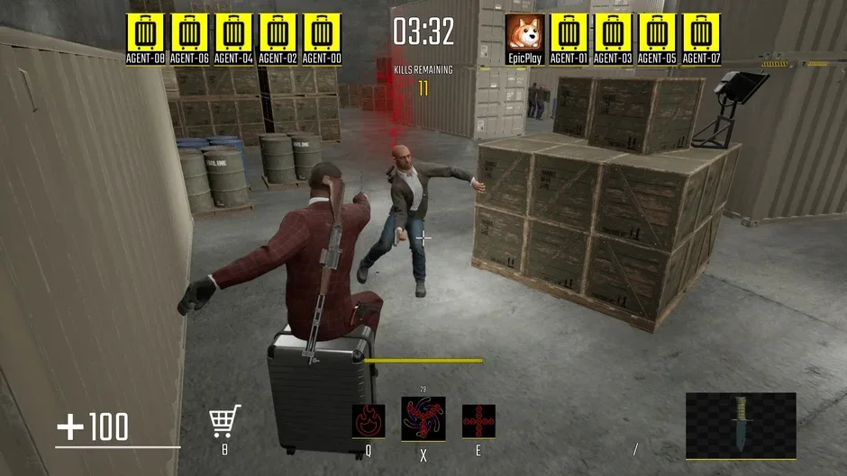 Кадър от The Suitcase Agents