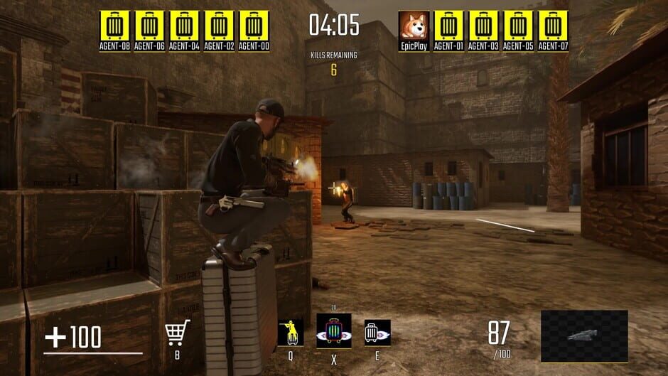 The Suitcase Agents screenshot