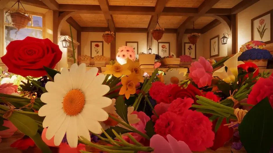Кадър от Tidy Up the Flower Shop
