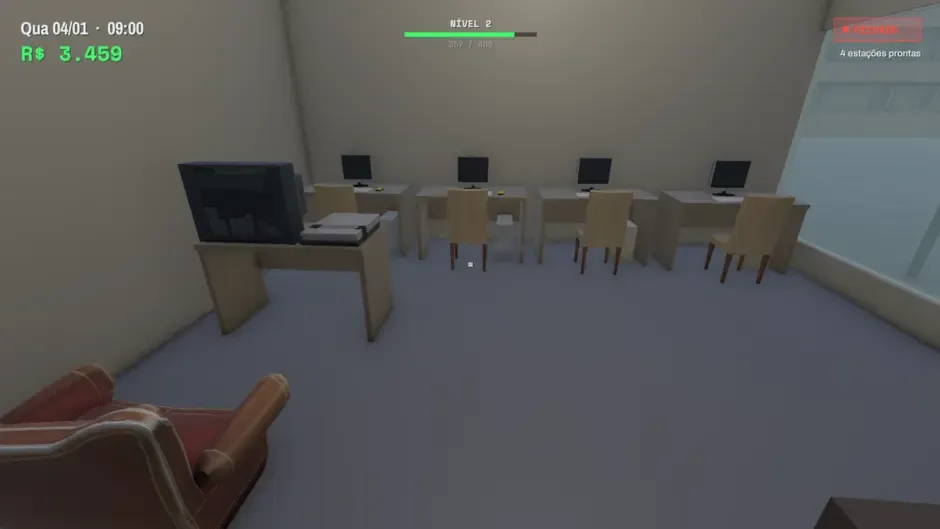 Кадър от Lan House Simulator
