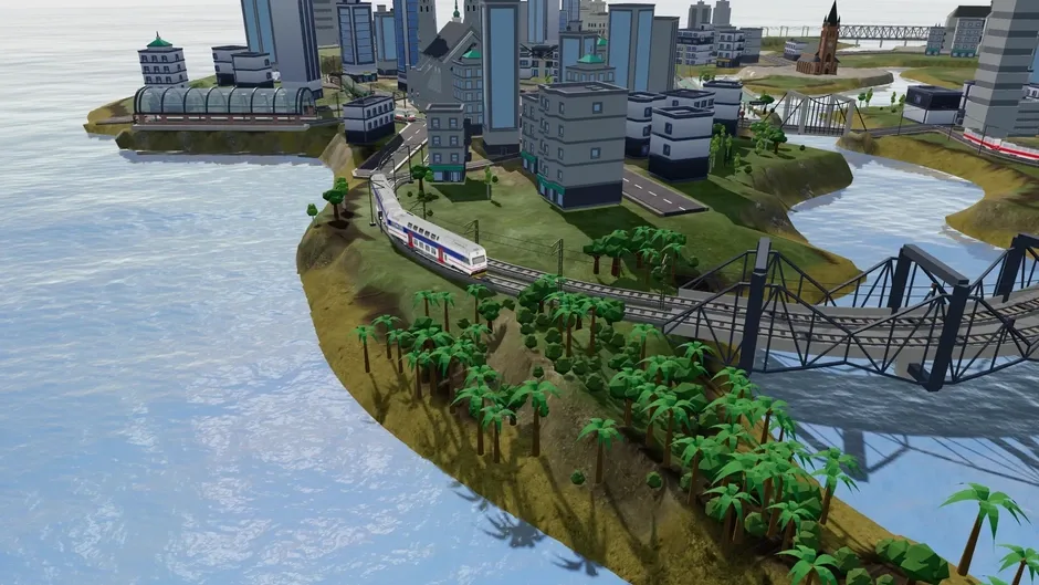 Кадър от Rail Island