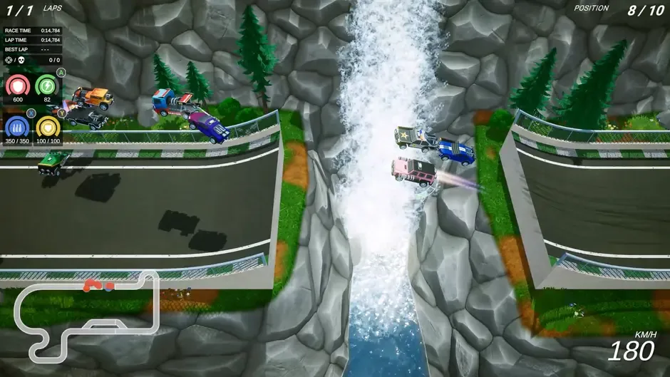 Кадър от Blastlane Racers