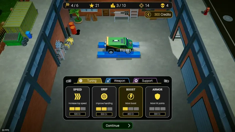 Кадър от Blastlane Racers