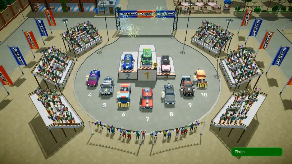 Кадър от Blastlane Racers