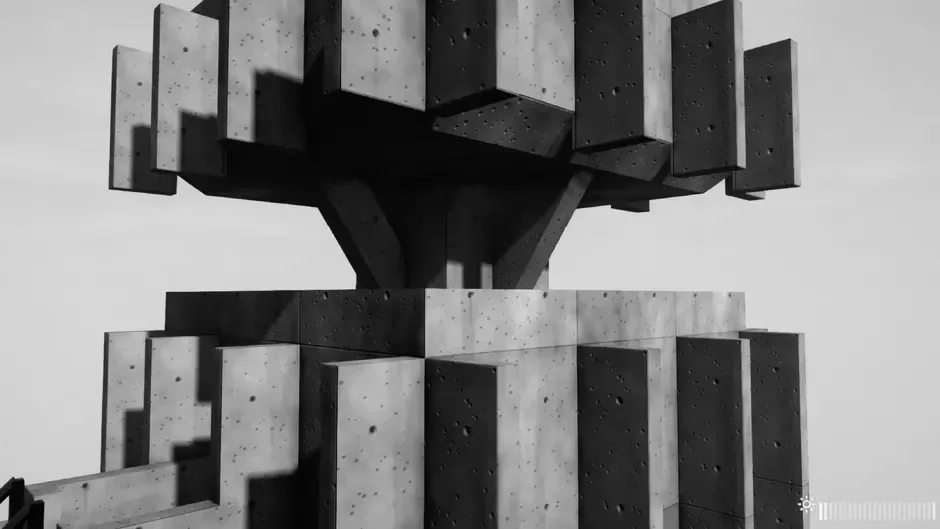 Кадър от Tiny Brutalism