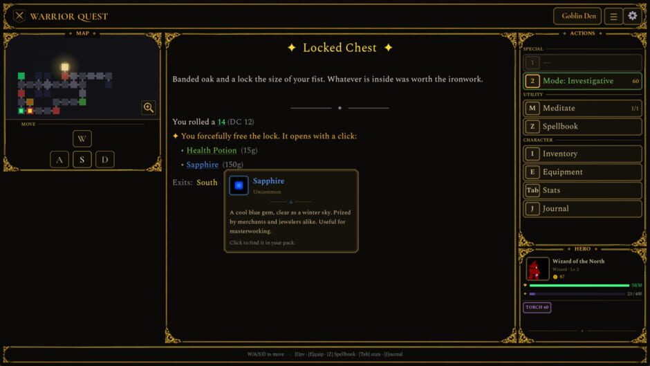 Warrior Quest screenshot
