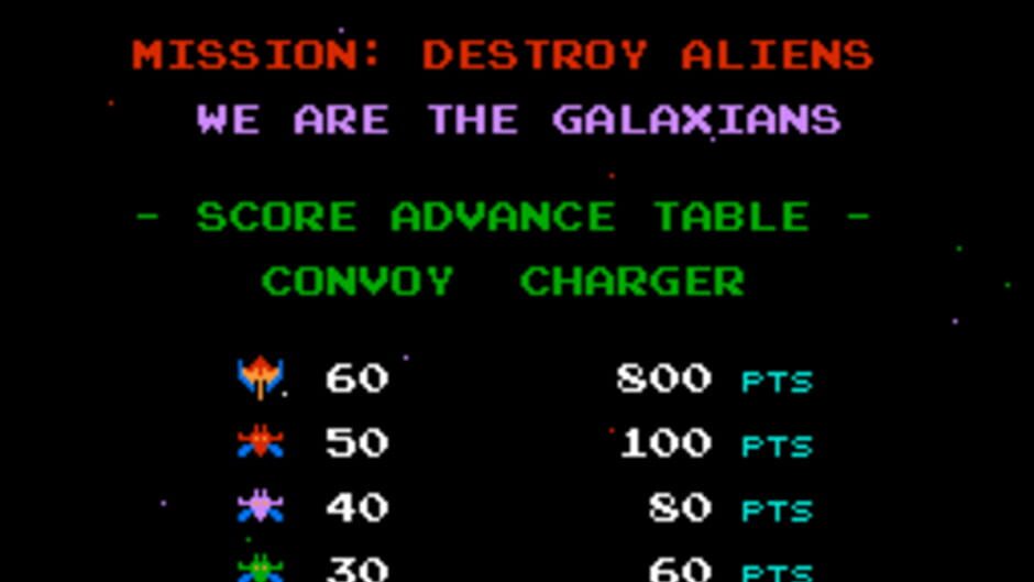 Galaxian screenshot 1