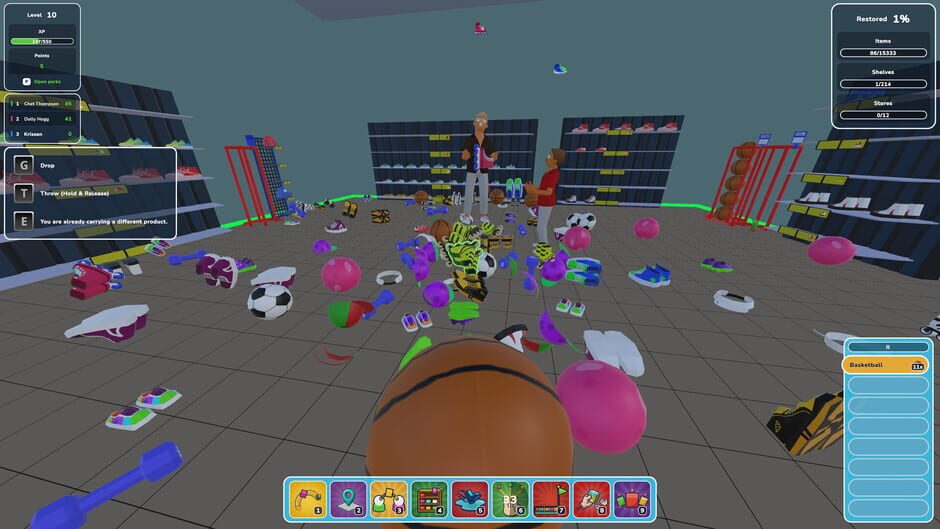 Mall Tidy Up Frenemies screenshot