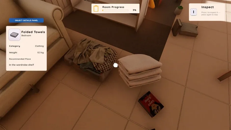 Кадър от Home Reset: Organizing Simulator