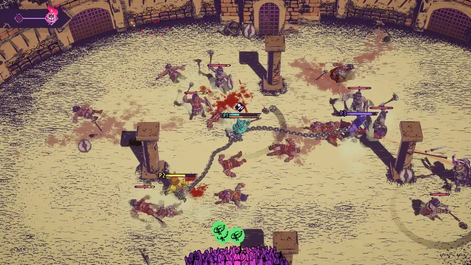 Кадър от Chained Beasts