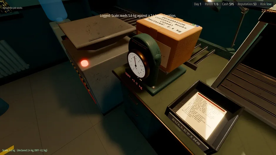 Кадър от Parcel Inspector Simulator