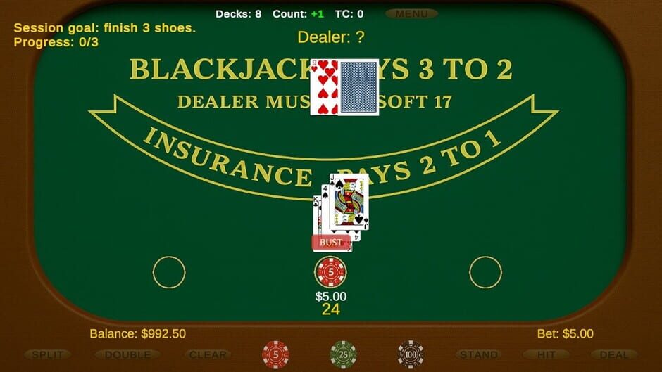 Classic Blackjack screenshot 3