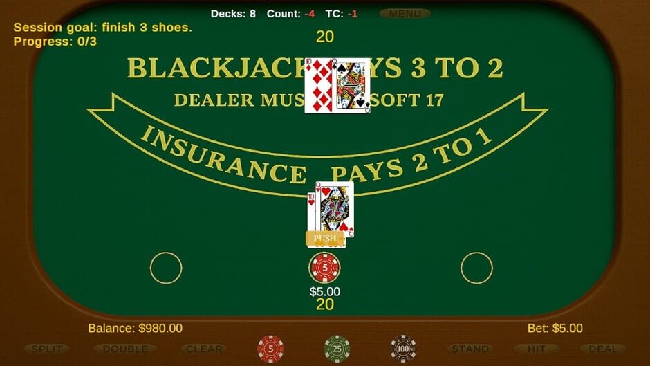 Classic Blackjack screenshot 2