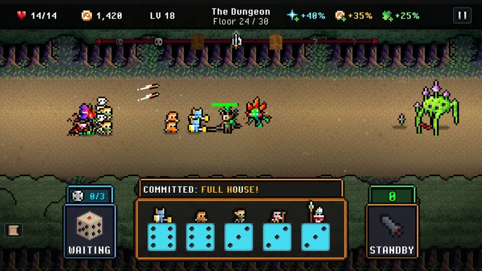 Кадър от Of Dice and Minions
