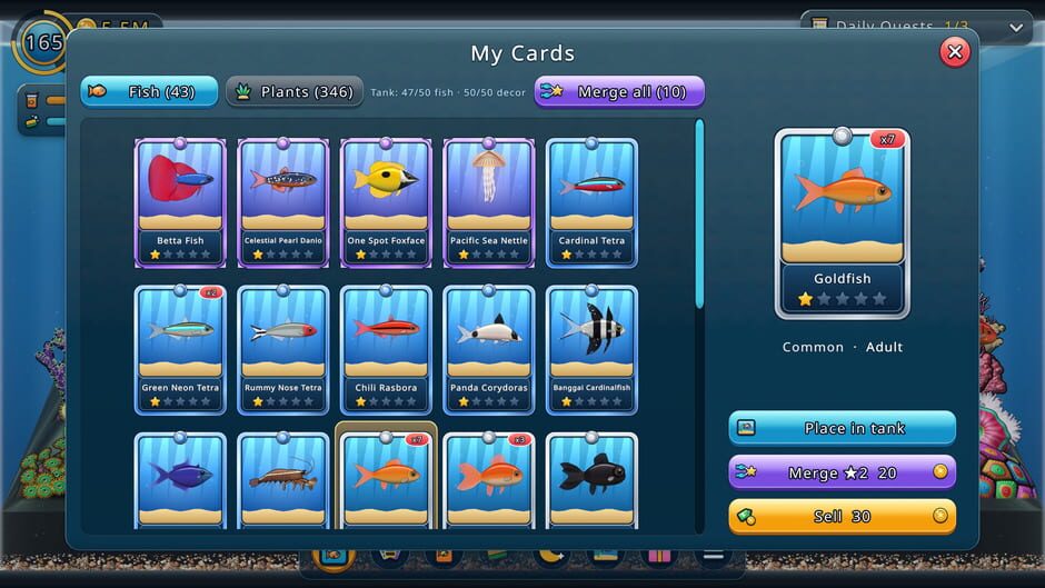 Arc Aquarium screenshot