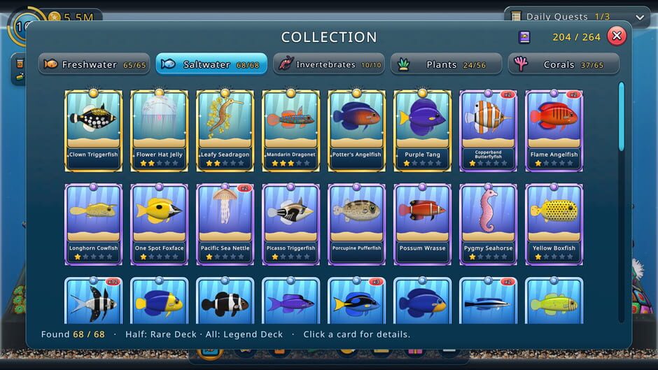 Arc Aquarium screenshot
