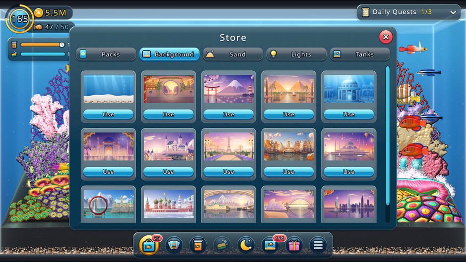 Arc Aquarium screenshot