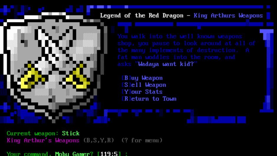 Legend of the Red Dragon screenshot