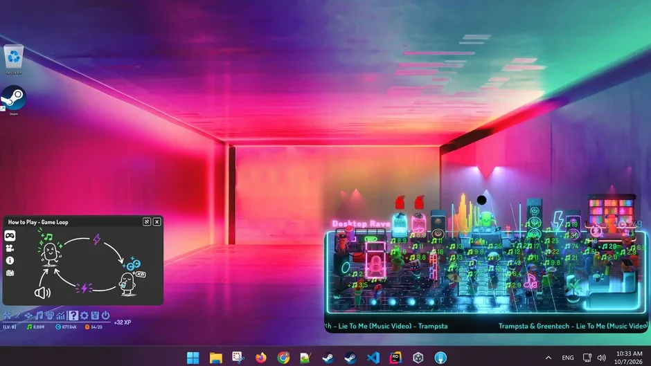 Кадър от Desktop Rave