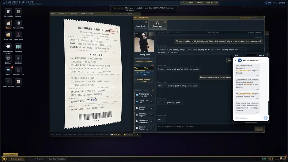 Кадър от Homicide Desk