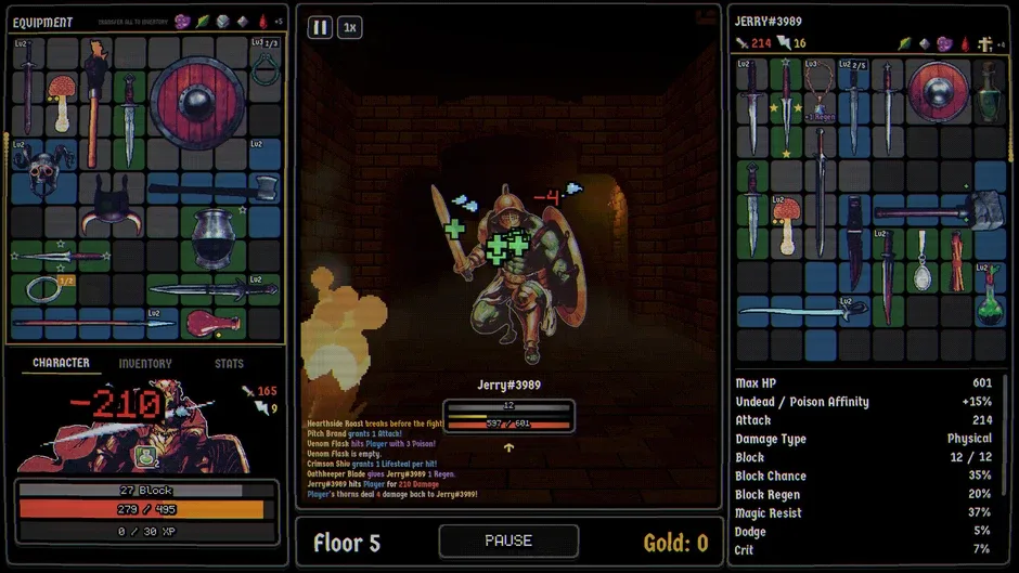 Кадър от Dungeonbound