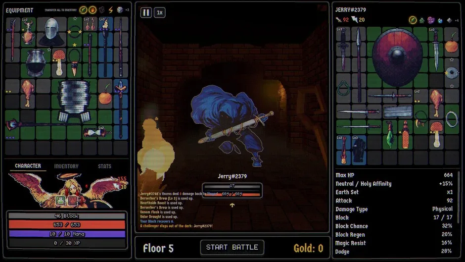 Кадър от Dungeonbound