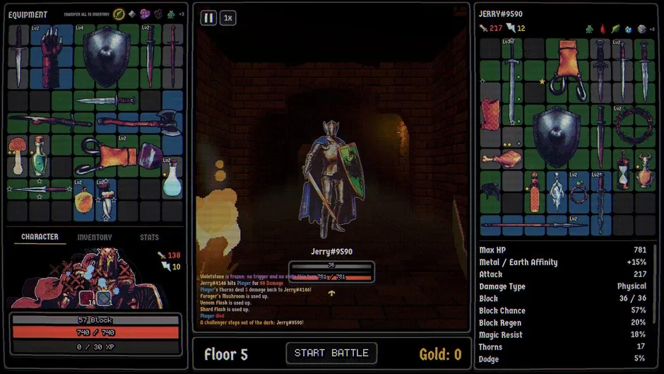 Кадър от Dungeonbound