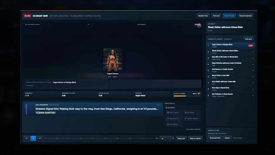 Кадър от Promo Wrestling World