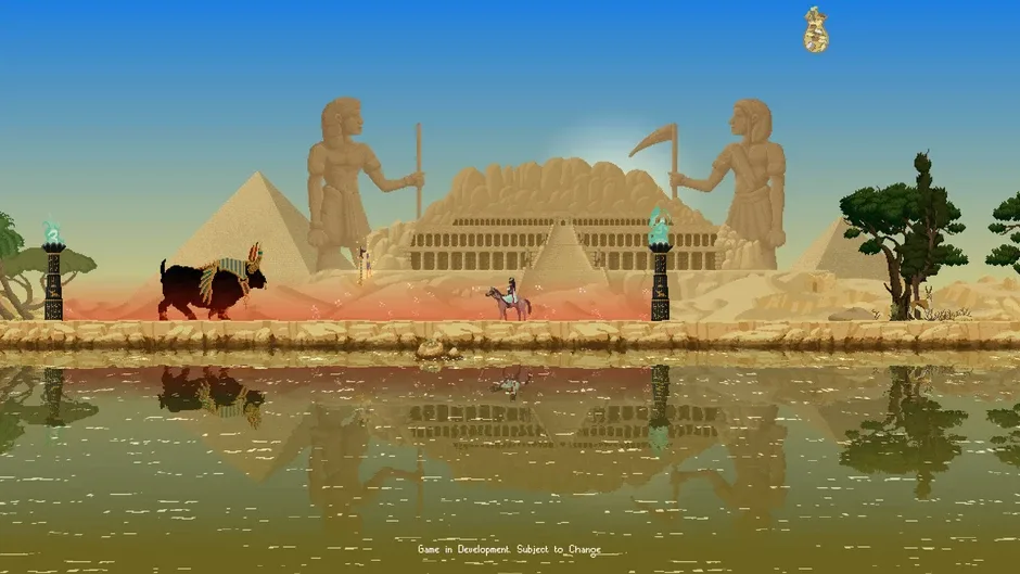 Кадър от Kingdom Two Crowns: Pharaoh Lands