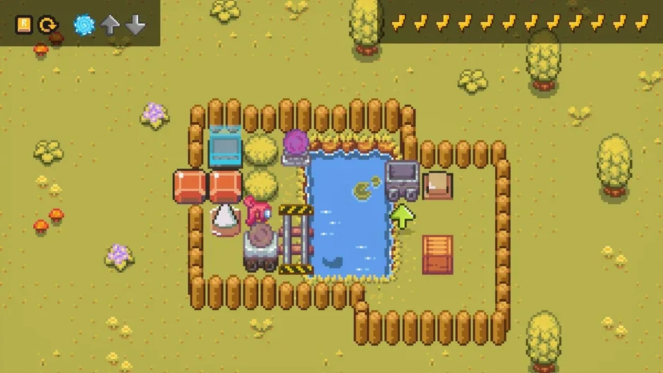 Кадър от Tiny Techie in Puzzle Land