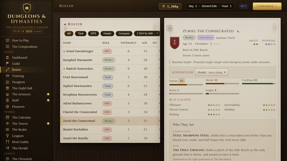 Dungeons & Dynasties screenshot